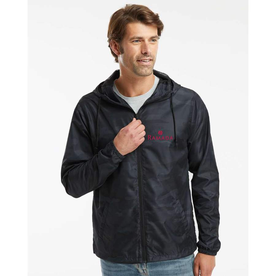 Men's Ramada Independent Trading Co Lightweight Windbreaker Full-Zip Jacket