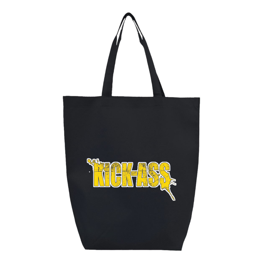Kick-Ass Q-Tees  Non-Woven Gusset Bottom Tote