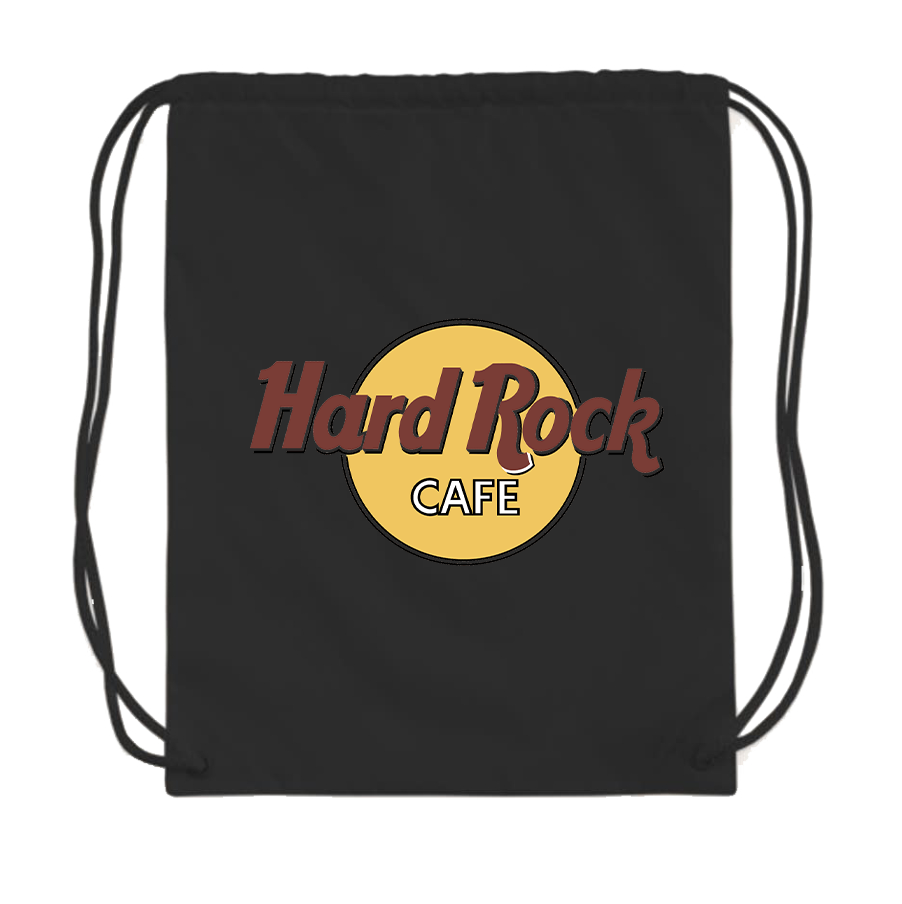 Hard Rock Cafe Drawstring Bag