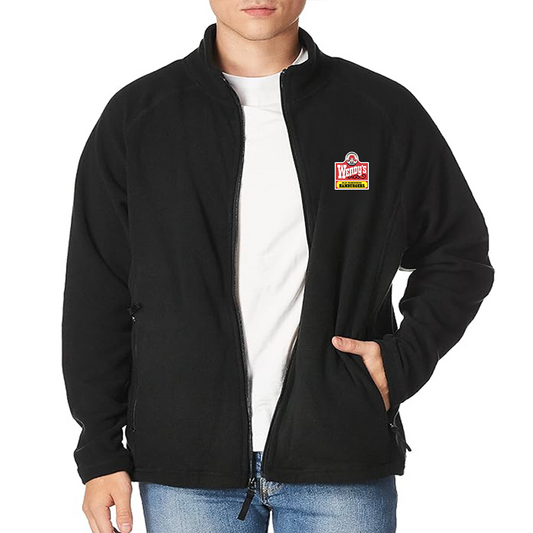 Men's Wendy's  Clique Summit Full-Zip Microfleece