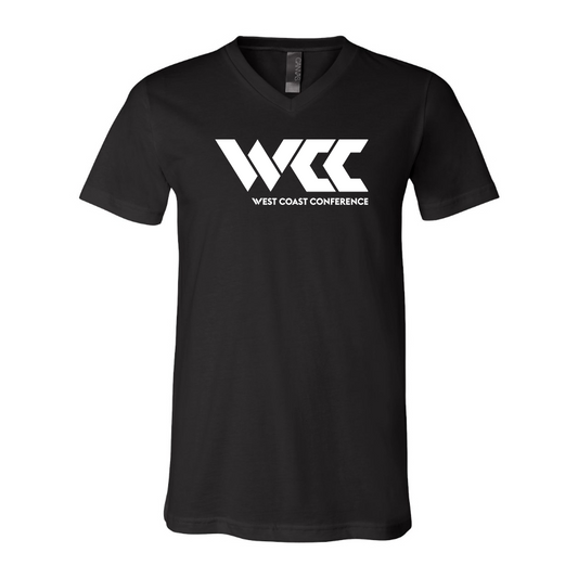 Men's West Coast Conference BELLA  CANVAS  Jersey V-Neck Tee