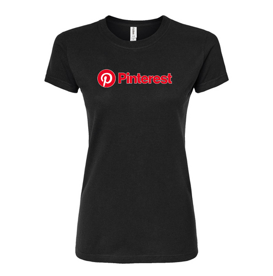 Women's Pinterest  Round Neck T-Shirt