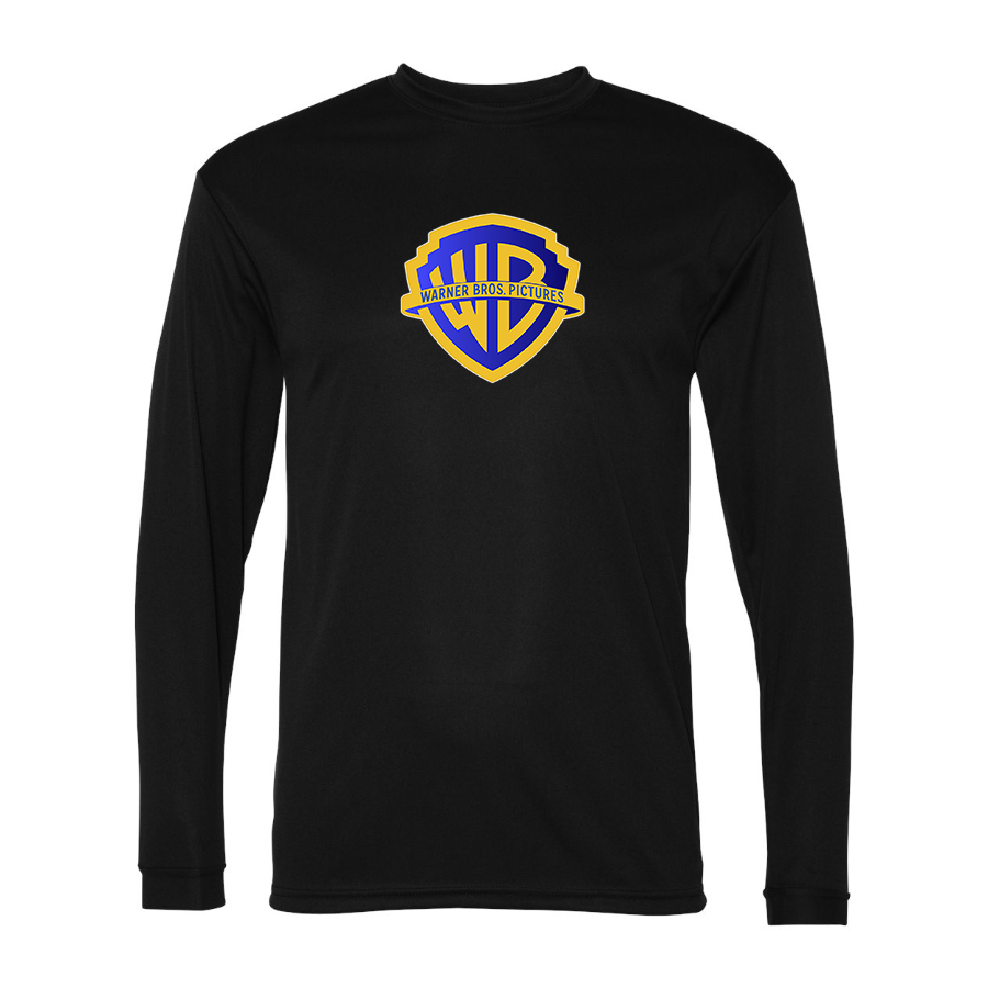 Men's  Warner Bros  Polyester Long Sleeve T-Shirt