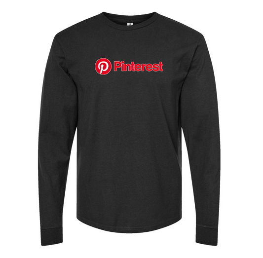 Men's Pinterest Cotton Long Sleeve T-Shirt
