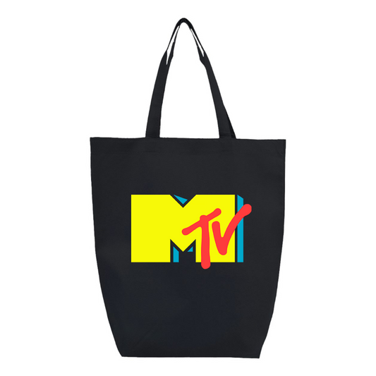 M.T.V Q-Tees  Non-Woven Gusset Bottom Tote