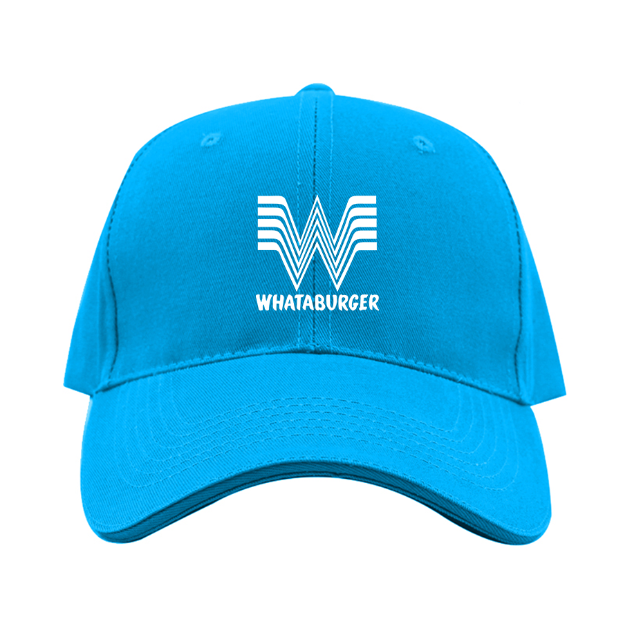 What A Burger Dad Baseball Cap Hat