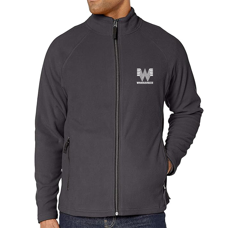 Men's What A Burger Clique Summit Full-Zip Microfleece