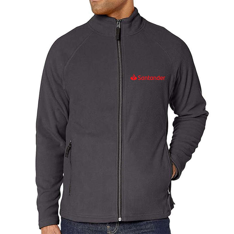 Men's Santander Clique Summit Full-Zip Microfleece