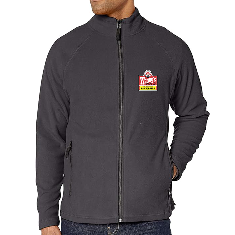 Men's Wendy's  Clique Summit Full-Zip Microfleece