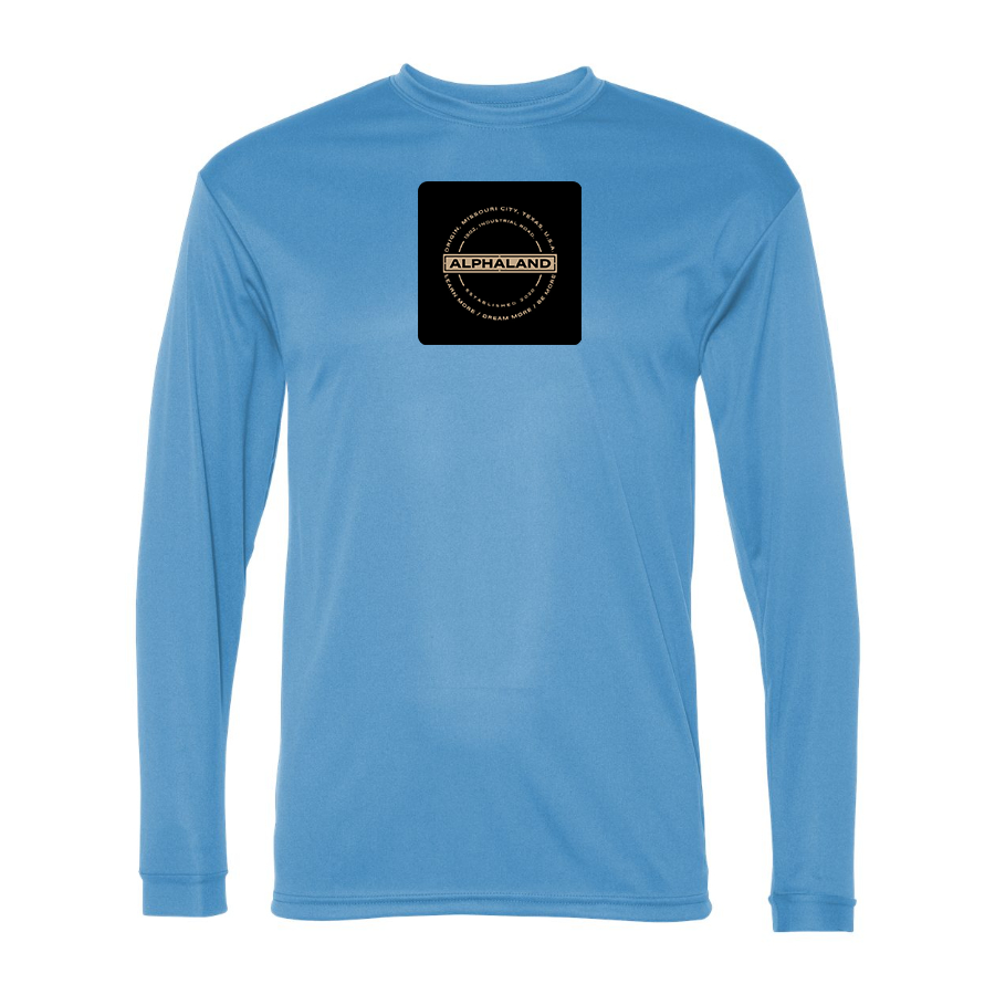 Men's Alphaland Polyester Long Sleeve T-Shirt