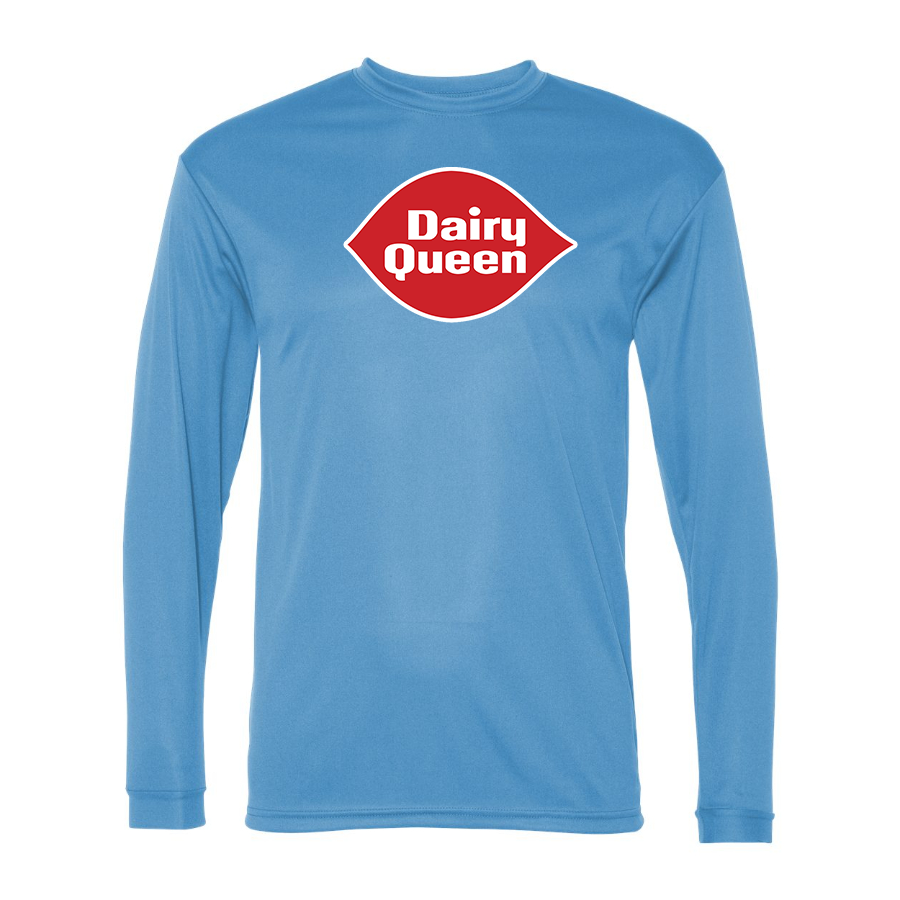 Men's Dairy Queen Polyester Long Sleeve T-Shirt