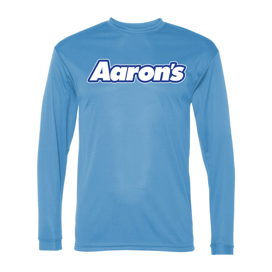 Men's Aarons Polyester Long Sleeve T-Shirt