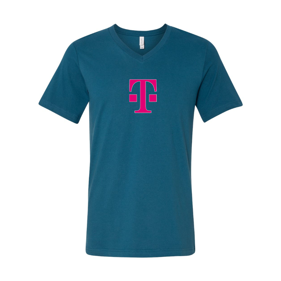 Men's T-Mobile BELLA  CANVAS  Jersey V-Neck Tee