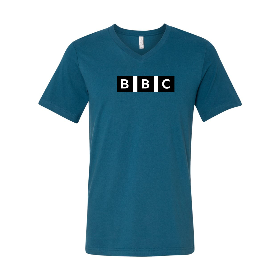 Men's BBC BELLA  CANVAS  Jersey V-Neck Tee