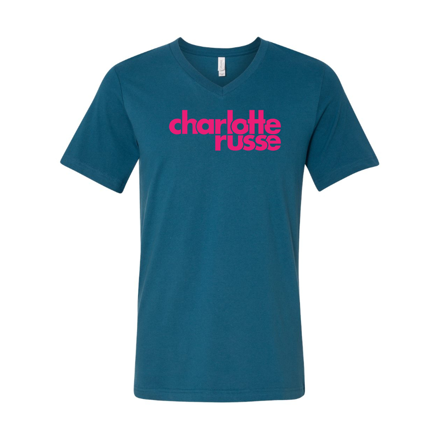 Men's Charlotte Russe BELLA  CANVAS  Jersey V-Neck Tee