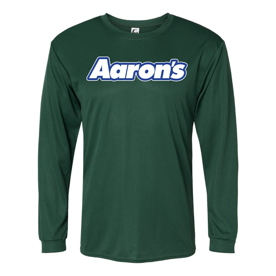 Men's Aarons Polyester Long Sleeve T-Shirt