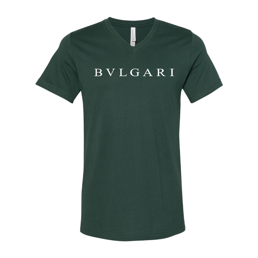 Men's BVLGARI BELLA  CANVAS  Jersey V-Neck Tee