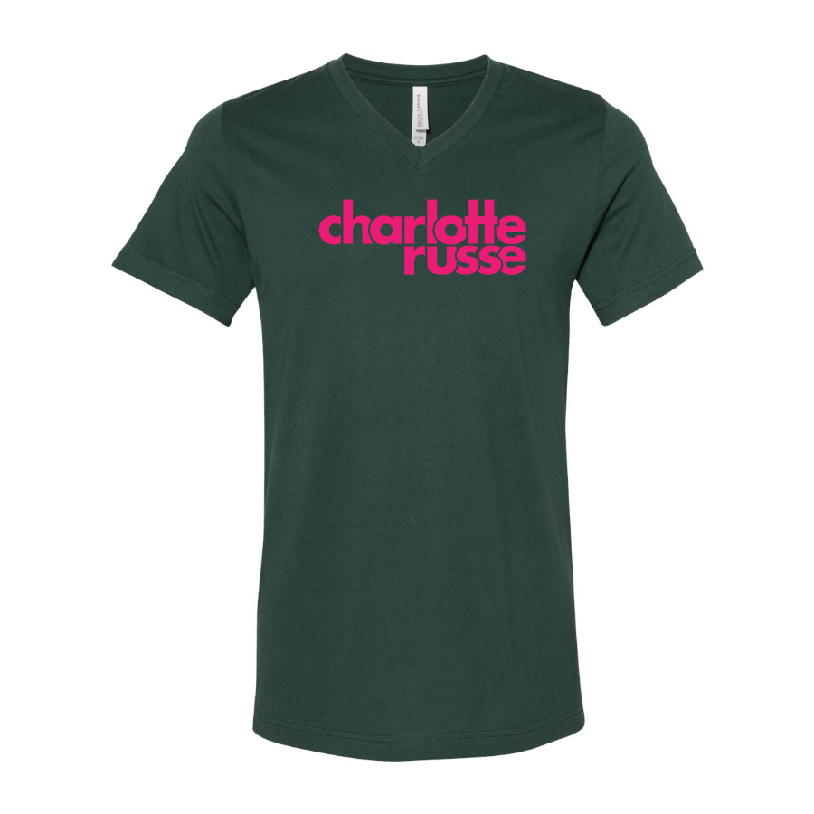 Men's Charlotte Russe BELLA  CANVAS  Jersey V-Neck Tee