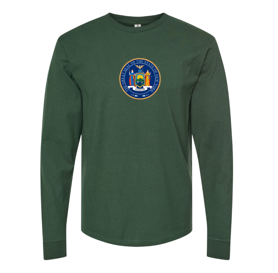 Men's New York  Cotton Long Sleeve T-Shirt