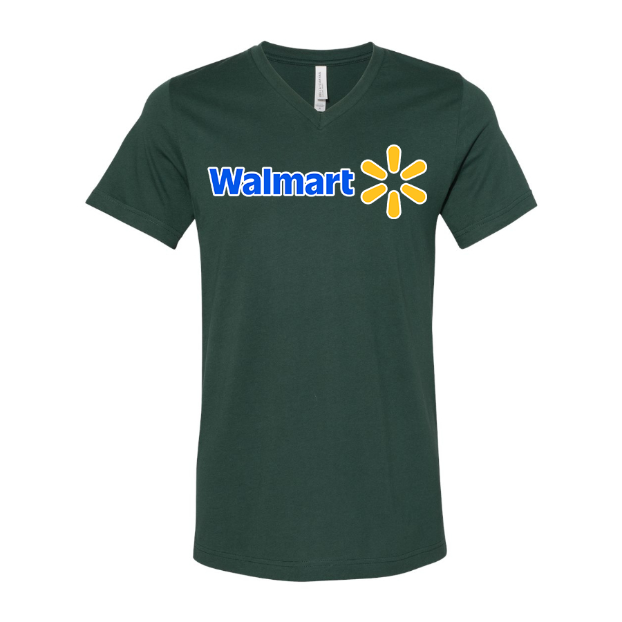 Men's Walmart BELLA  CANVAS  Jersey V-Neck Tee