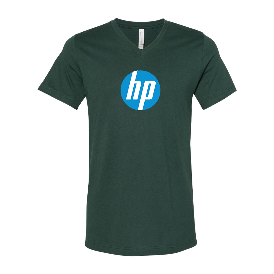 Men's hp BELLA  CANVAS  Jersey V-Neck Tee