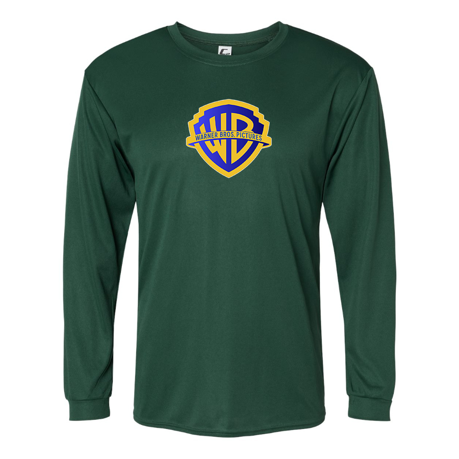Men's  Warner Bros  Polyester Long Sleeve T-Shirt