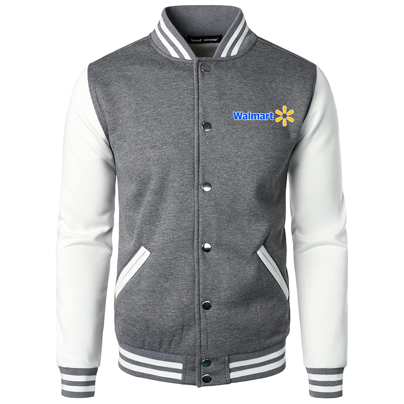 Men's Walmart Varsity Baseball Jacket Cotton Blend Letterman Jackets