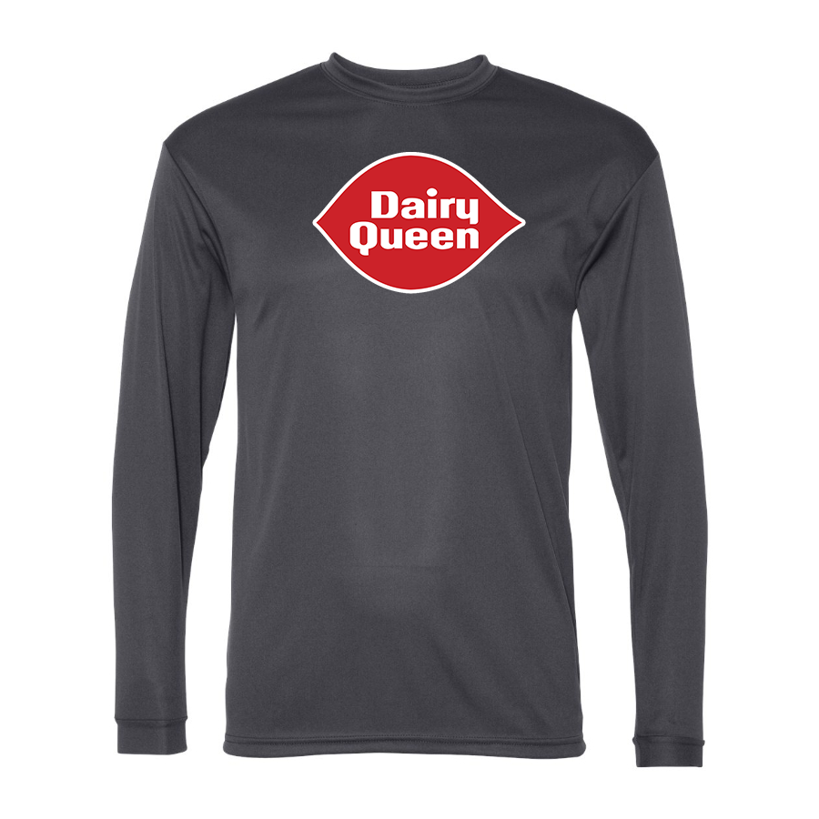 Men's Dairy Queen Polyester Long Sleeve T-Shirt