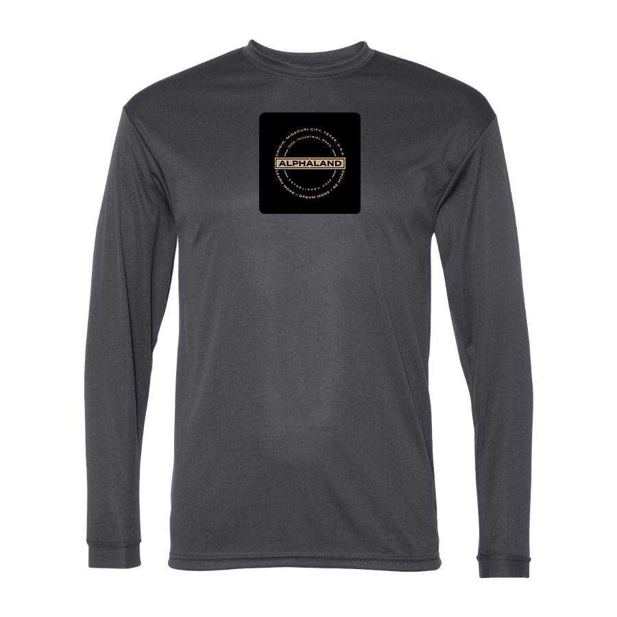 Men's Alphaland Polyester Long Sleeve T-Shirt