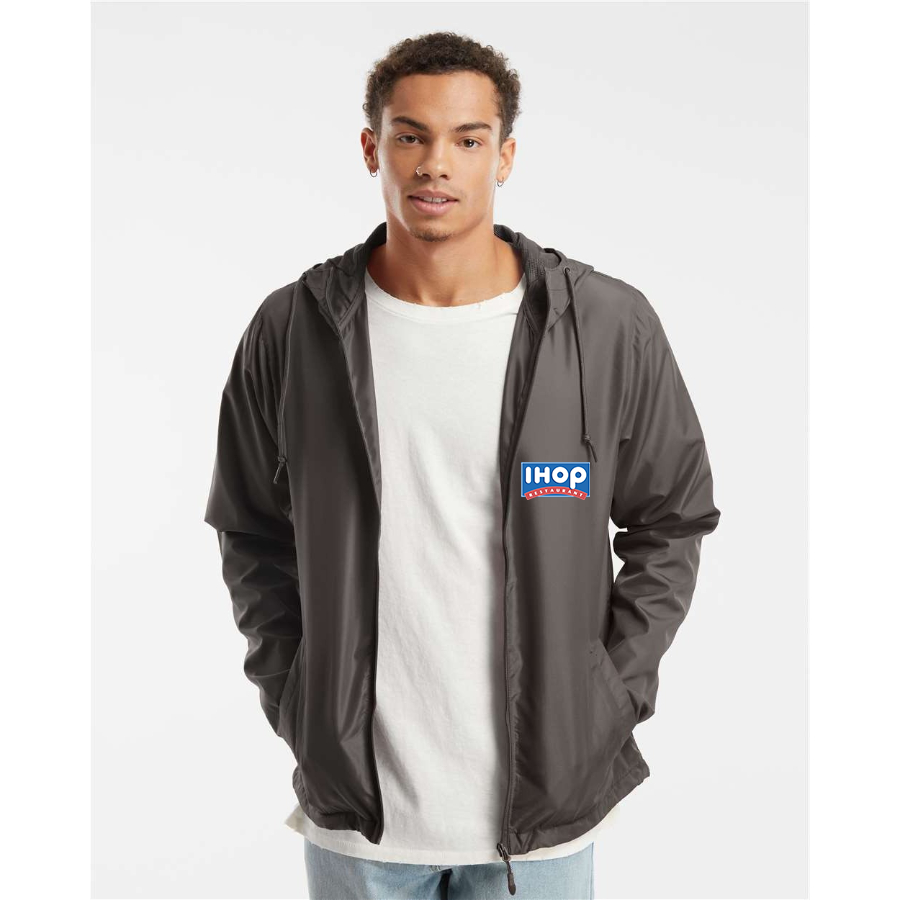 Men's ihop Independent Trading Co Lightweight Windbreaker Full-Zip Jacket