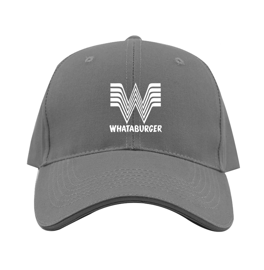 What A Burger Dad Baseball Cap Hat