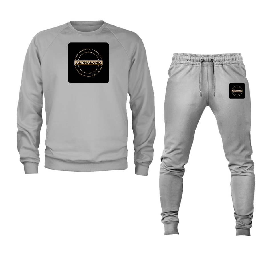 Men's Alphaland Crewneck Sweatshirt Joggers Set