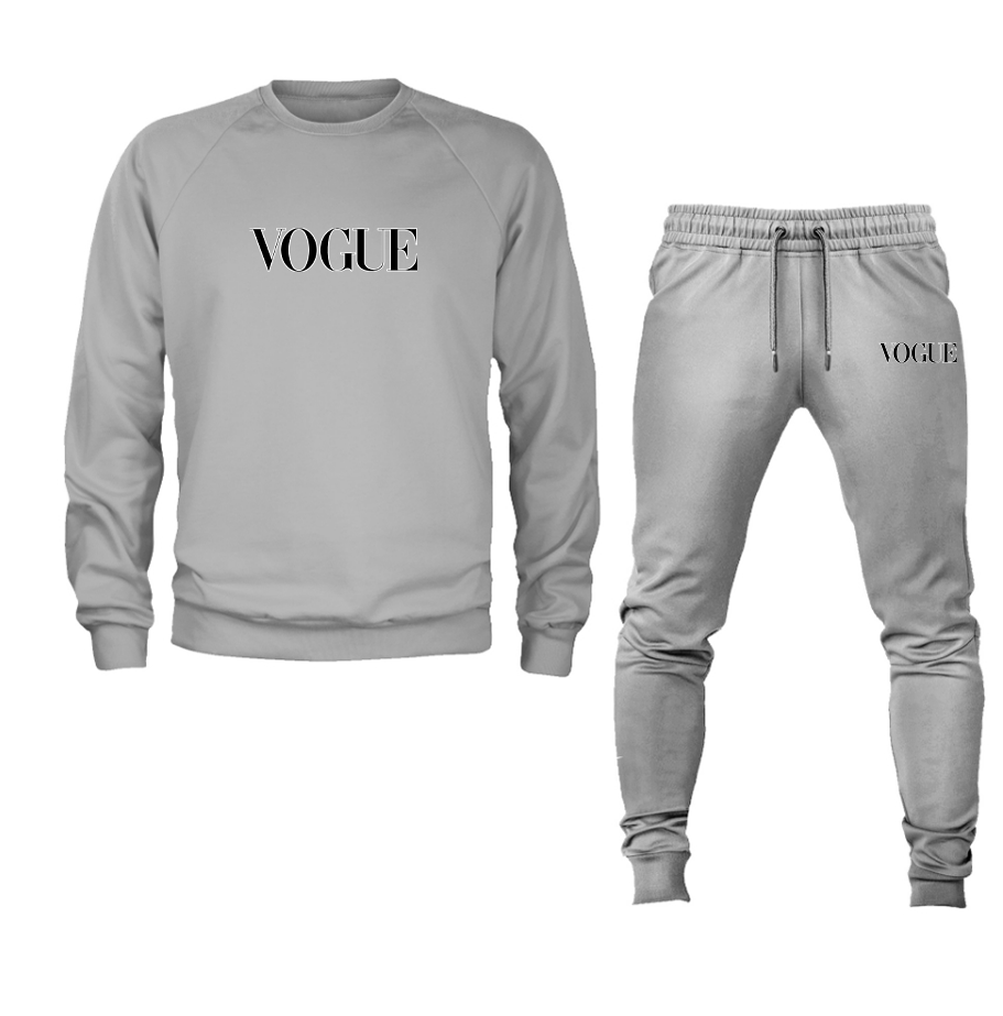 Men's Vogue  Crewneck Sweatshirt Joggers Set