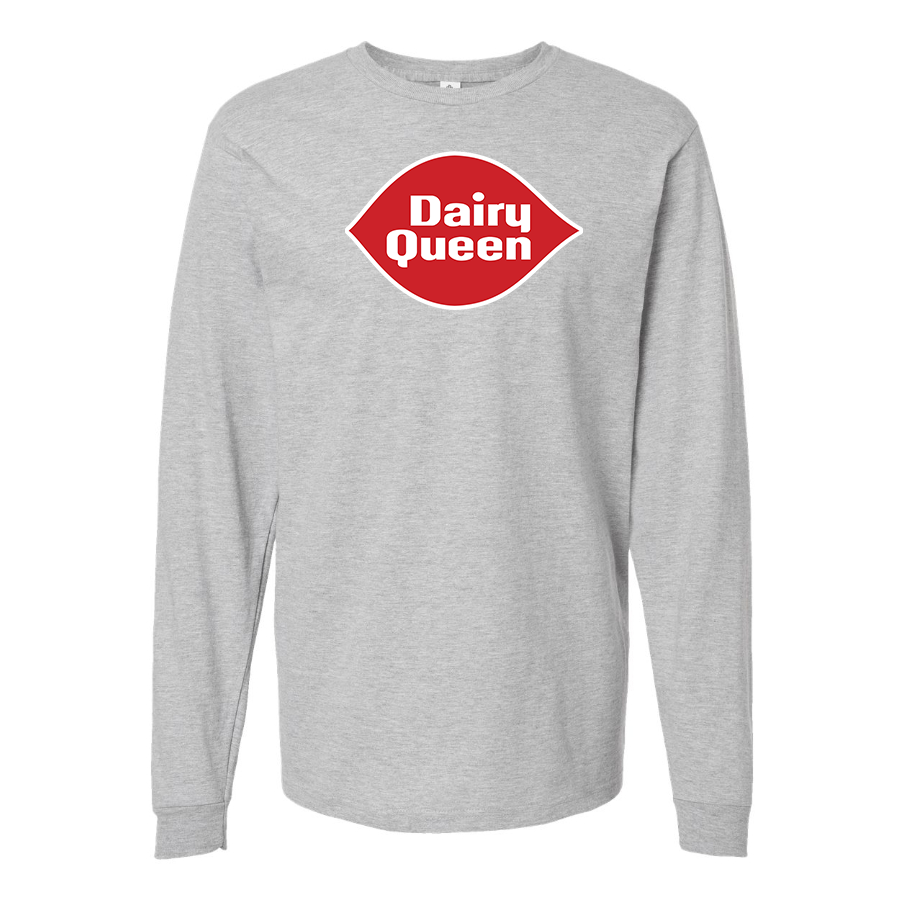 Men's Dairy Queen Cotton Long Sleeve T-Shirt