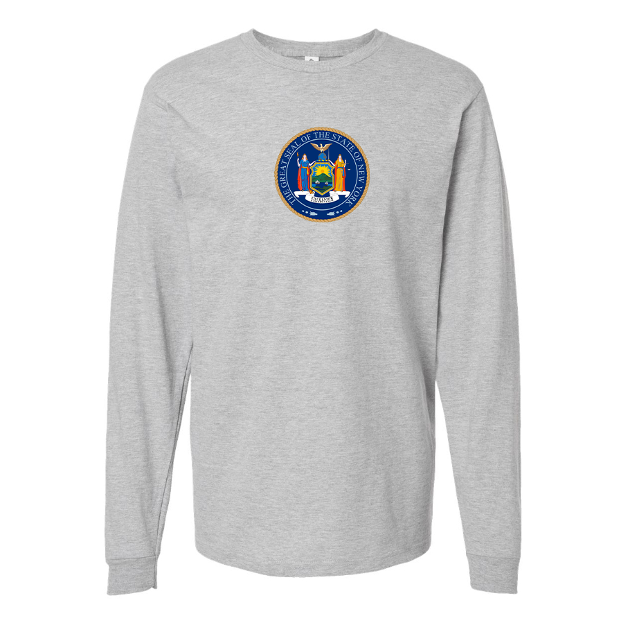 Men's New York  Cotton Long Sleeve T-Shirt