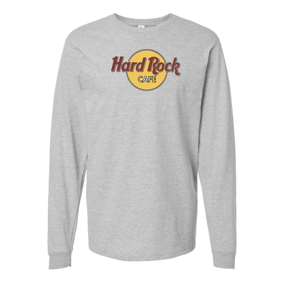 Men's Hard Rock Cafe Cotton Long Sleeve T-Shirt