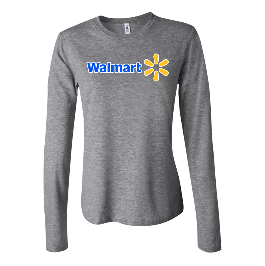 Women's  Walmart Long Sleeve T-Shirt