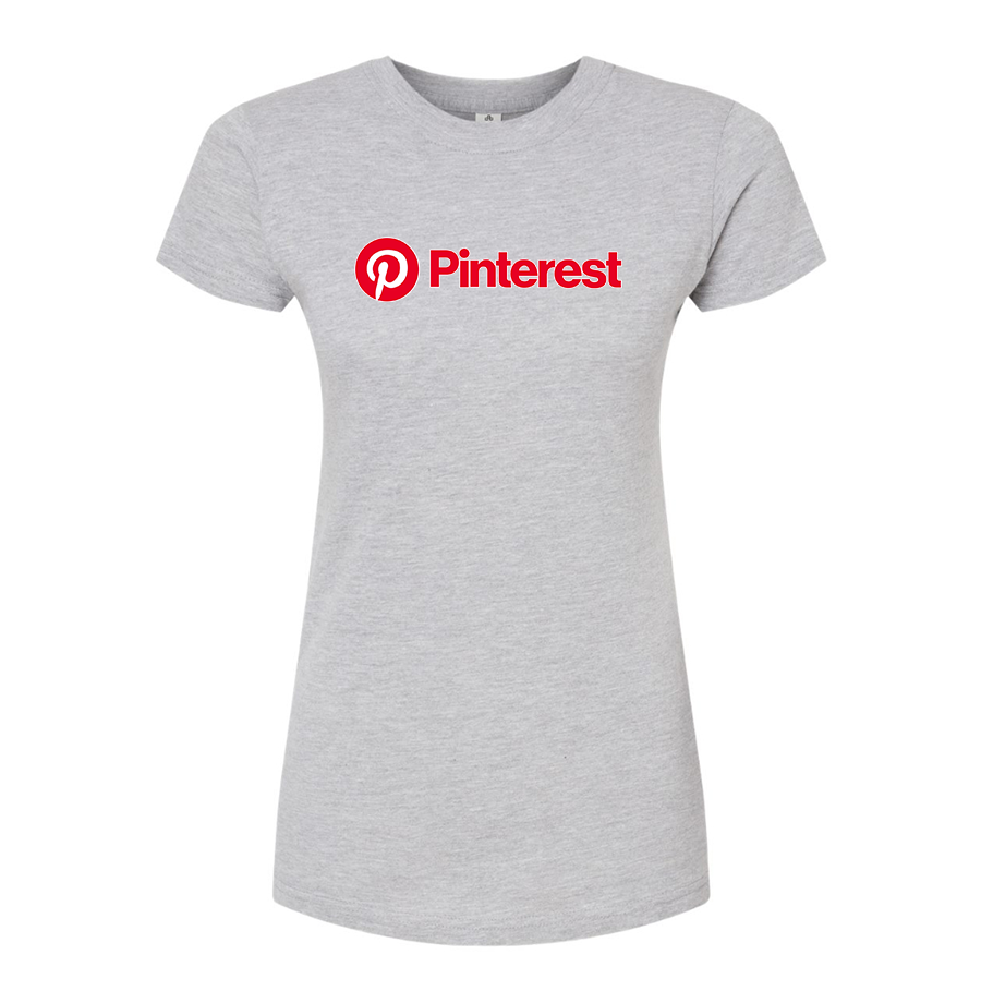Women's Pinterest  Round Neck T-Shirt