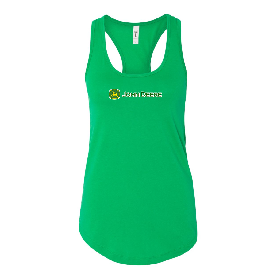 Women's  John Deere Racerback Tank Top