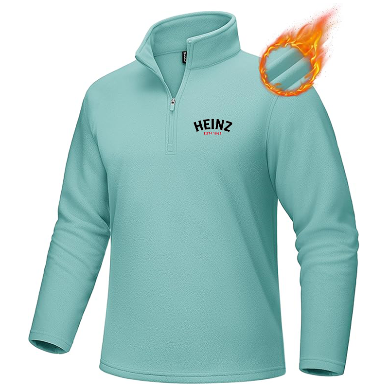 Men's HEINZ MAGCOMSEN Quarter-Zip Pullover Polar Fleece Sweatshirt Stand Collar Long Sleeve Shirt for Men Thermal Winter Fall