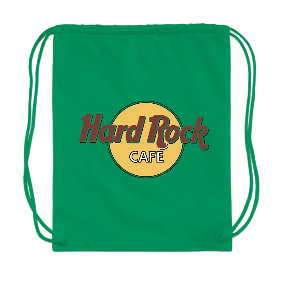 Hard Rock Cafe Drawstring Bag