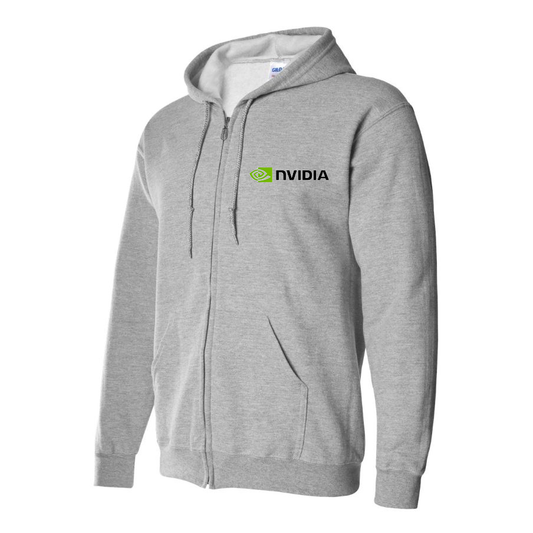 Men's NVIDIA  Zipper Hoodie