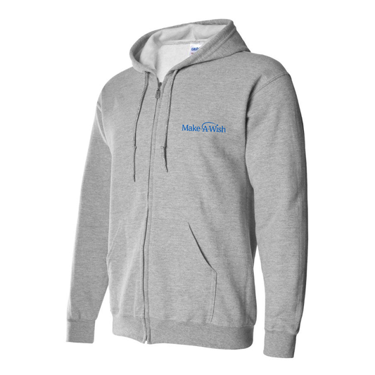 Men's Make-A-Wish  Zipper Hoodie