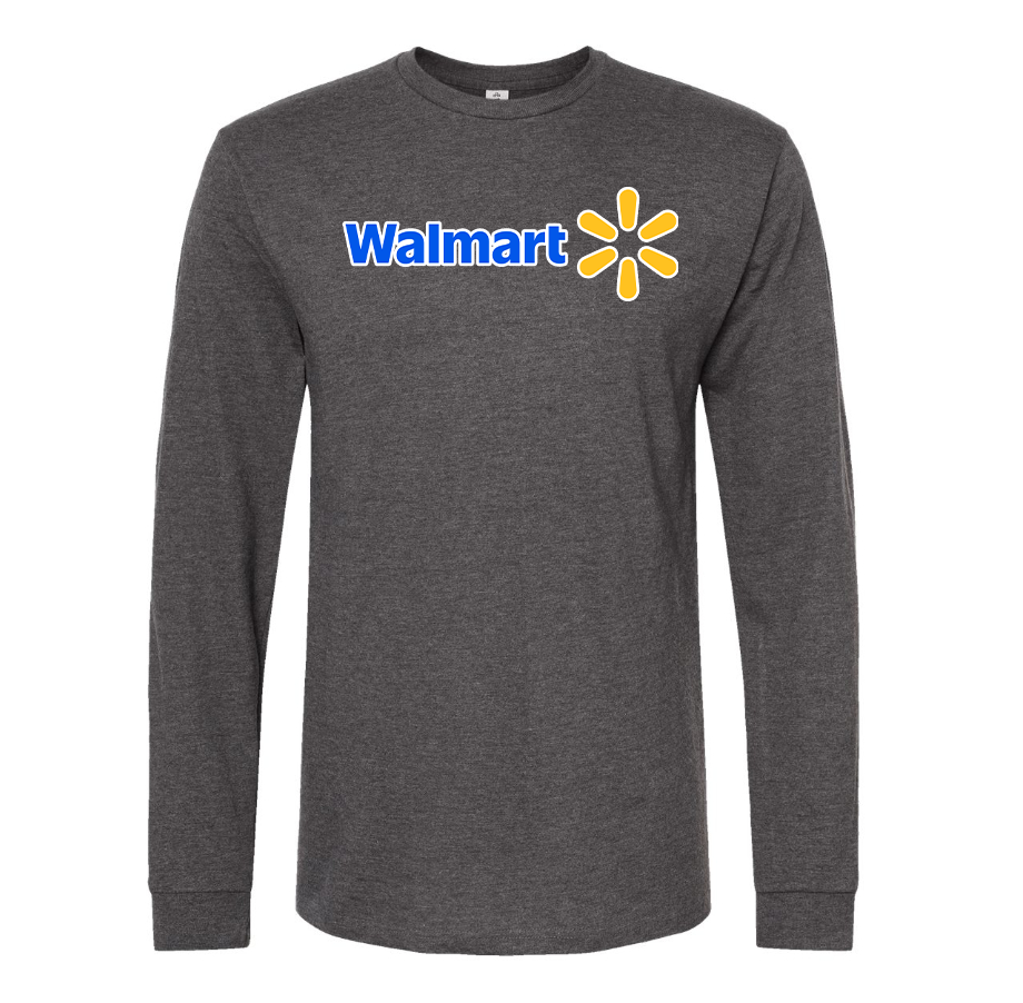 Men's Walmart Cotton Long Sleeve T-Shirt