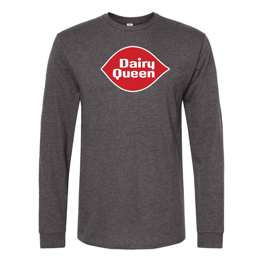 Men's Dairy Queen Cotton Long Sleeve T-Shirt