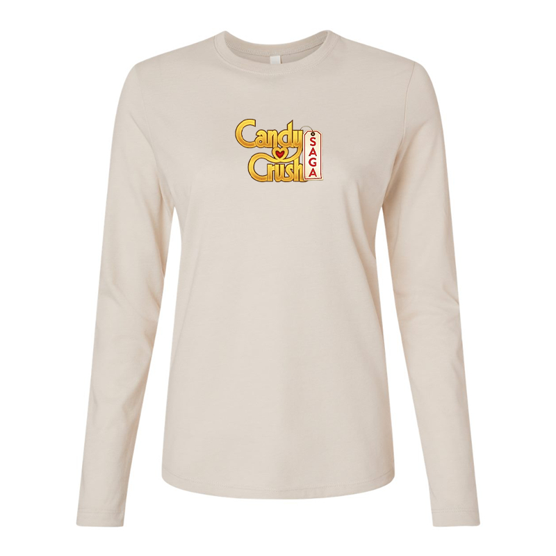 Women’s Candy Crush BELLA CANVAS Jersey Long Sleeve Tee