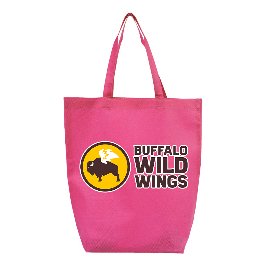 Buffalo Wild Wings  Q-Tees  Non-Woven Gusset Bottom Tote
