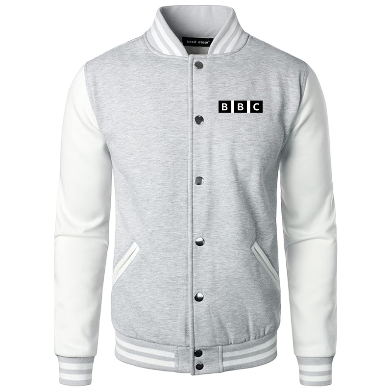 Men's BBC Varsity Baseball Jacket Cotton Blend Letterman Jackets