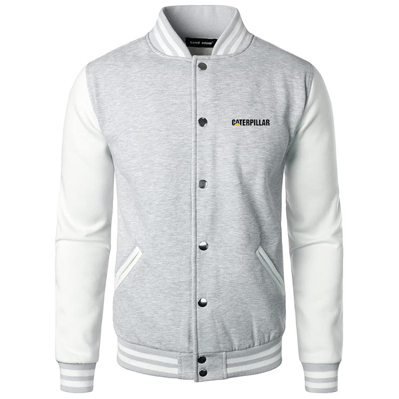 Men's Caterpillar Varsity Baseball Jacket Cotton Blend Letterman Jackets