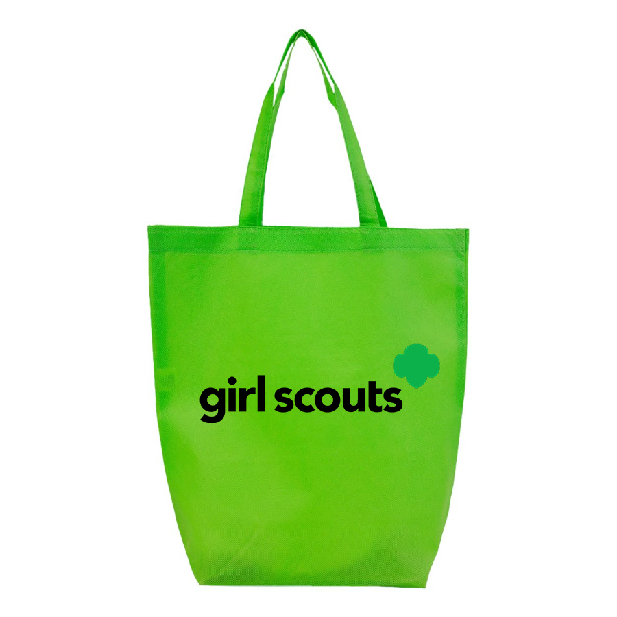 Girl Scouts Q-Tees  Non-Woven Gusset Bottom Tote